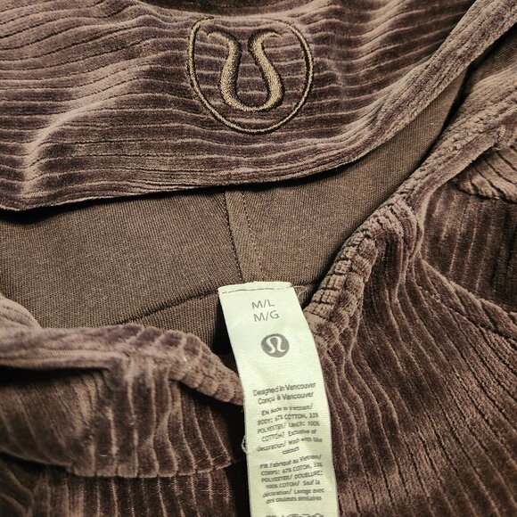 Lululemon Scuba Oversized Hoodie- Size M/L Espresso - Picture 7 of 7